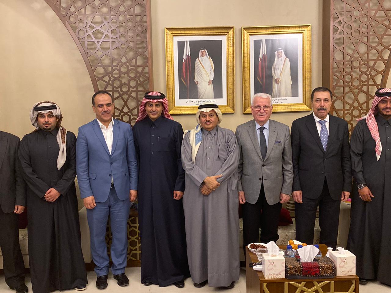 السفير القطري الشيخ سعود آل ثاني