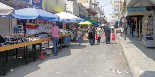 اربد: تشكيل لجنة لاختيار اماكن للاسواق