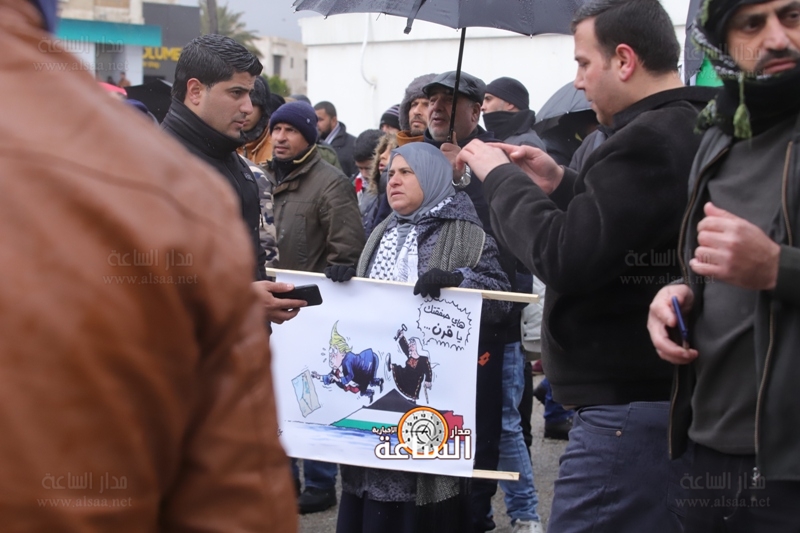 وقفة ضد اتفاقية الغاز وصفقة القرن