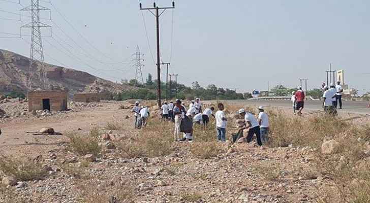 بالصور.. إنطلاق الحملة البيئية ’صرخة وطن‘