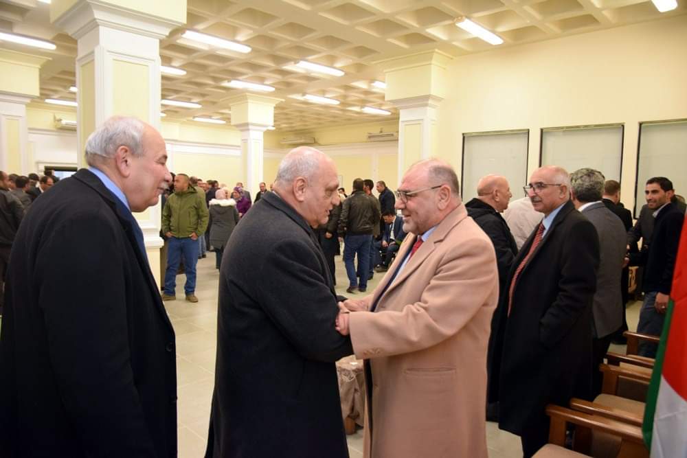 حفل استقبال بتعيين الدكتور الزبون رئيسا