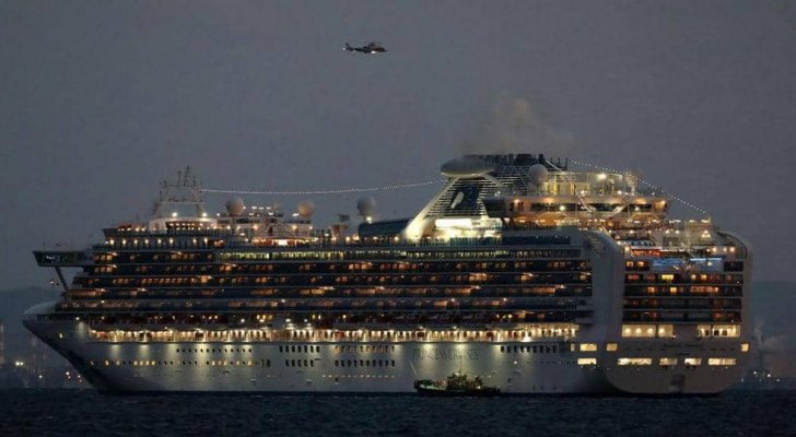 ارتفاع إصابات كورونا على متن السفينة