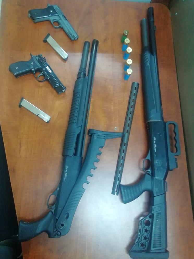 ضبط شخصان ظهرا بفيديو إطلاق نار