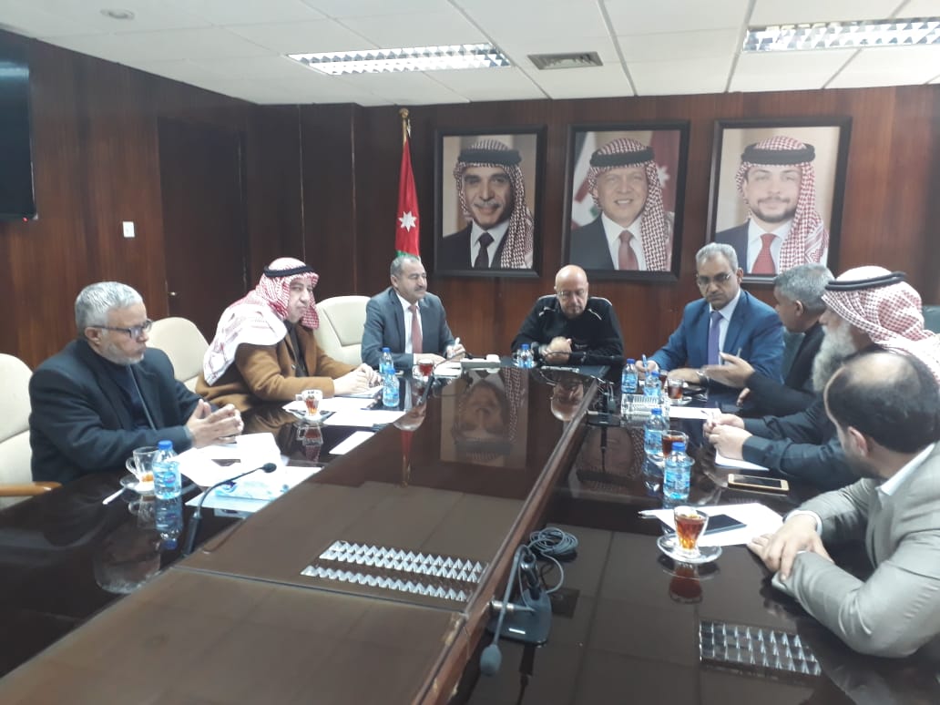 وزير الشباب يلتقي مجلس محلي معان