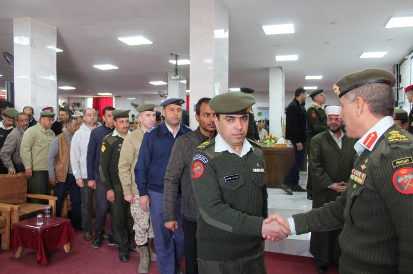 مغادرة بعثة العمرة العسكرية