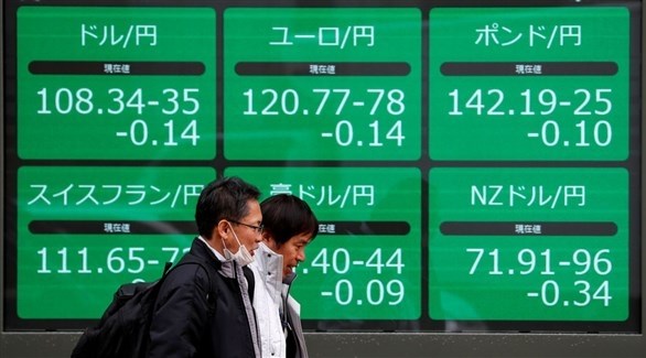 الين يرتفع بفعل مخاوف كورونا واليورو