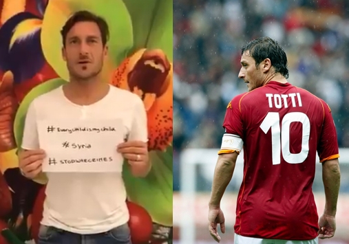 نجوم الرياضة الايطاليين يتعاطفون مع سوريا