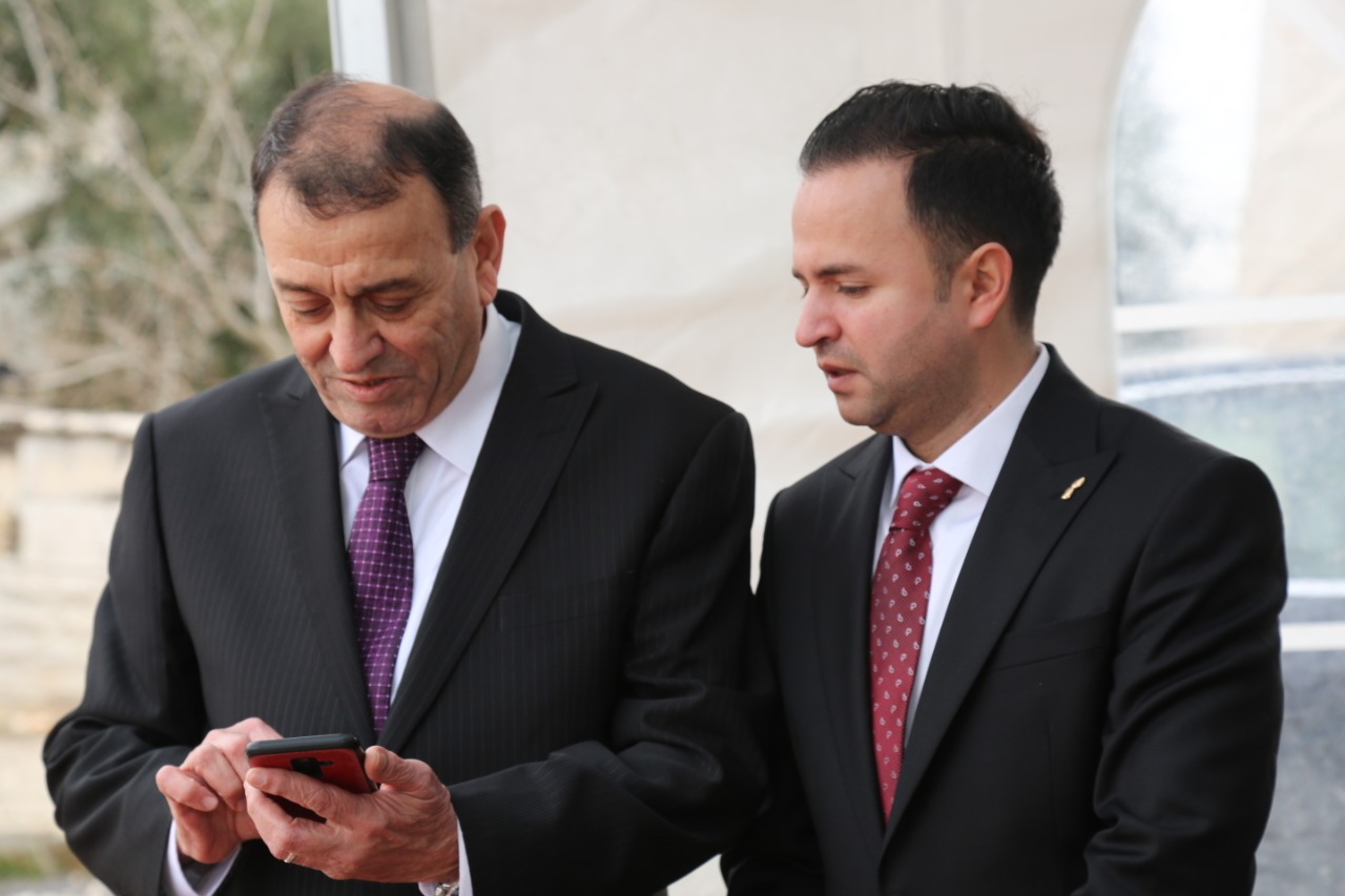 الصمادي والخطيب ’نسايب‘ (صور)