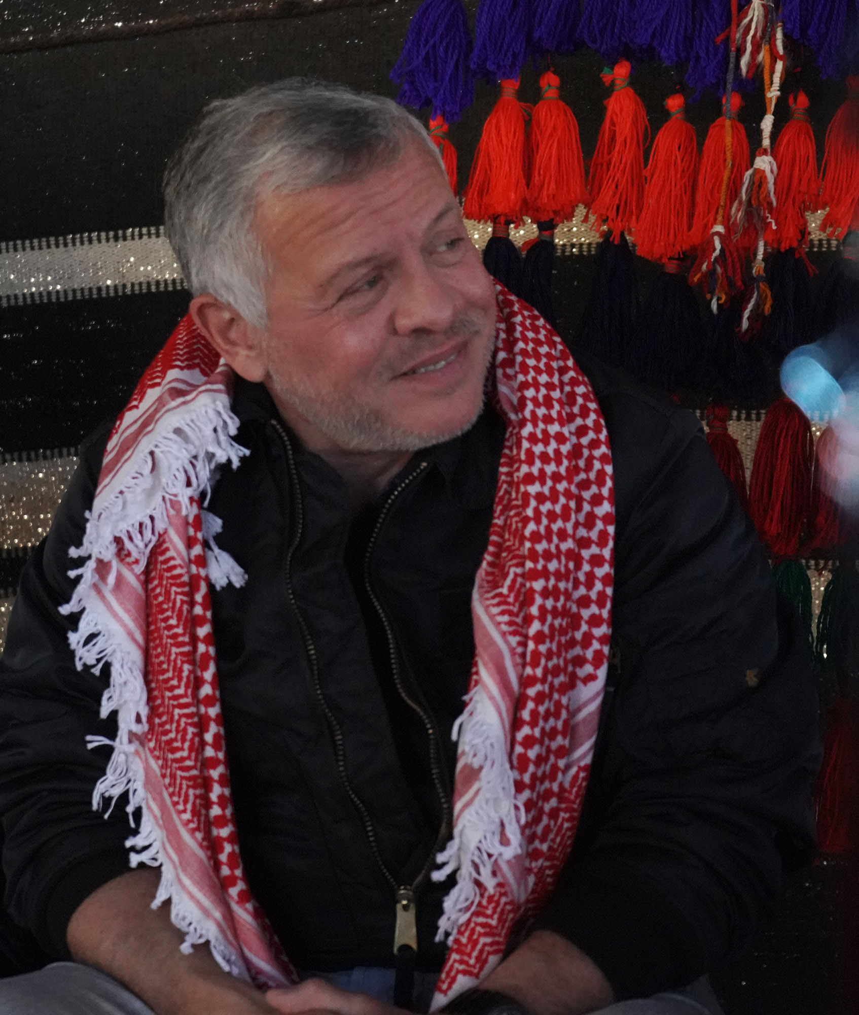 الملك يواصل من العقبة جولته إلى