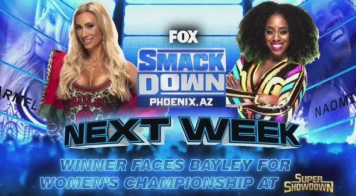 أول نزال نسائي على لقب SmackDown