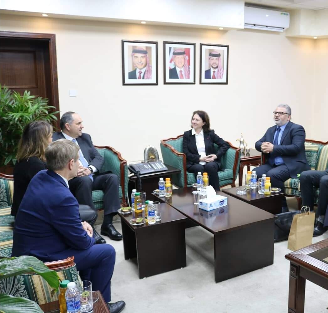 التلهوني يستقبل وفدا من البرلمان الفرنسي