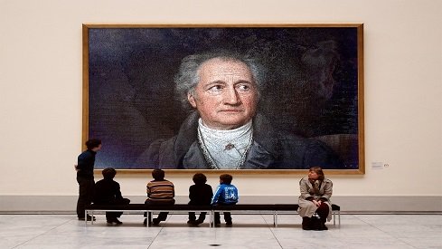 الأديب الألماني جوتة من العاصفة إلى