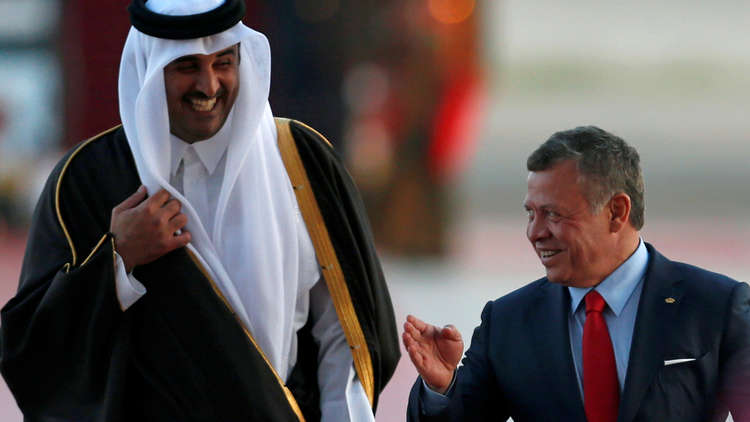 وفد المقدمة يصل عمّان.. أمير قطر