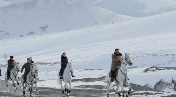 زعيم كوريا الشمالية اشترى خيولا روسية