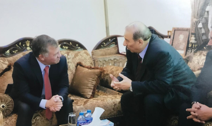 زيارة الملك للمتقاعدين العسكريين والمحاربين القدامى