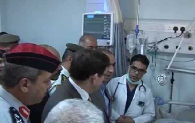 شاهد بالفيديو.. وزيرا الداخلية والصحة يتفقدان