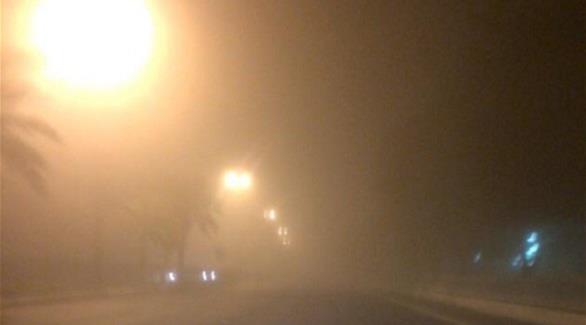 ضباب كثيف في العاصمة عمان