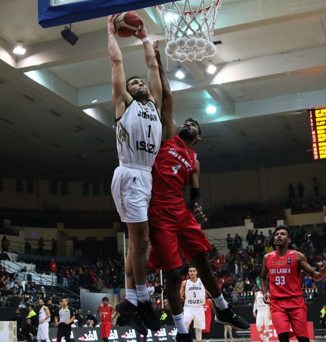 منتخب السلة يستعد لمواجهة كازاخستان