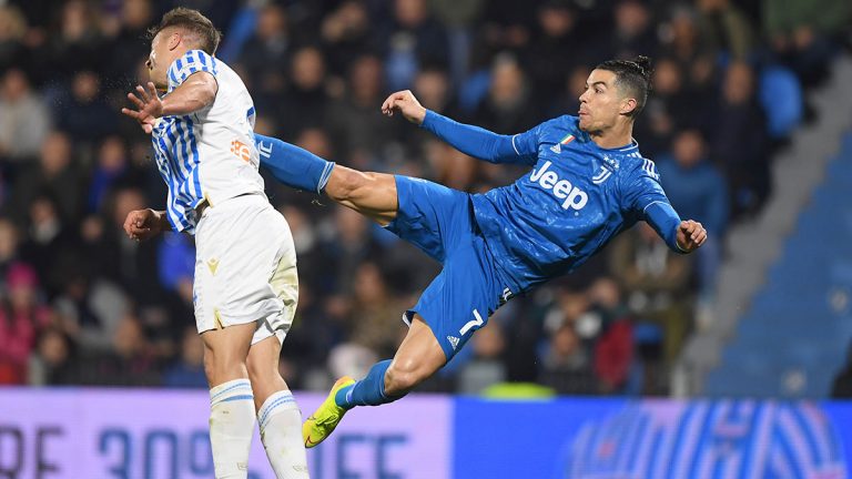 كريستيانو رونالدو يقود يوفنتوس لإسقاط سبال