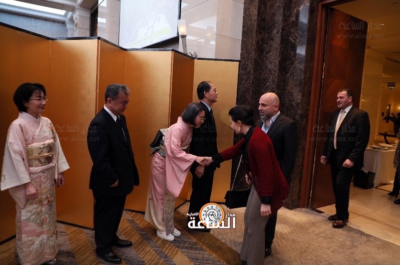 السفارة اليابانية تحتفل بالعيد الستين لميلاد