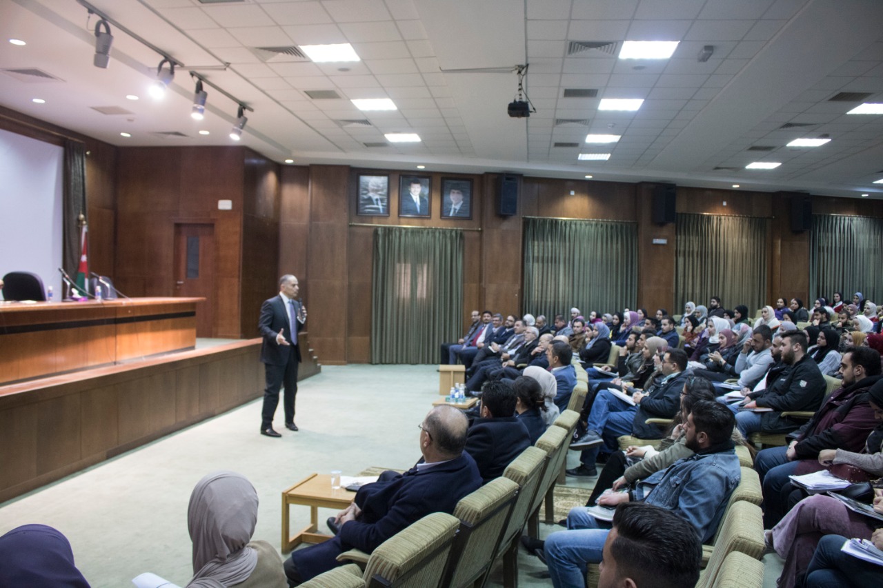 كلية الاقتصاد باليرموك تستضيف مؤسس ’فارمسي