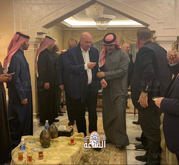 أين اجتمع فيصل الفايز وسلامة حماد