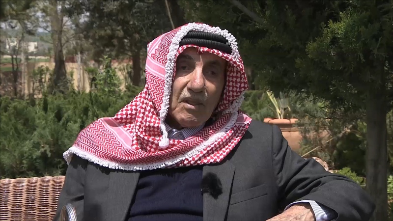 العقيد المتقاعد بطرس الحمارنة والد الدكتور