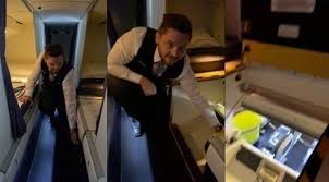 أبواب نجاة سرية لطاقم الطائرة في