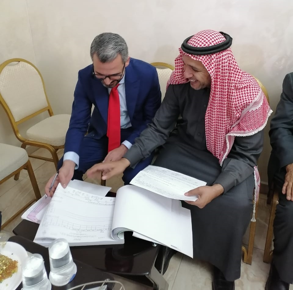 المهندس أمية العلوان مبروك الخطوبة