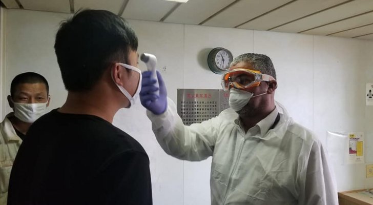 إجراءات وقائية مع السفن القادمة للعقبة