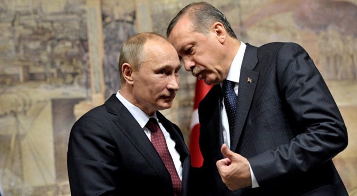 أردوغان يطلب من بوتين أن يبتعد