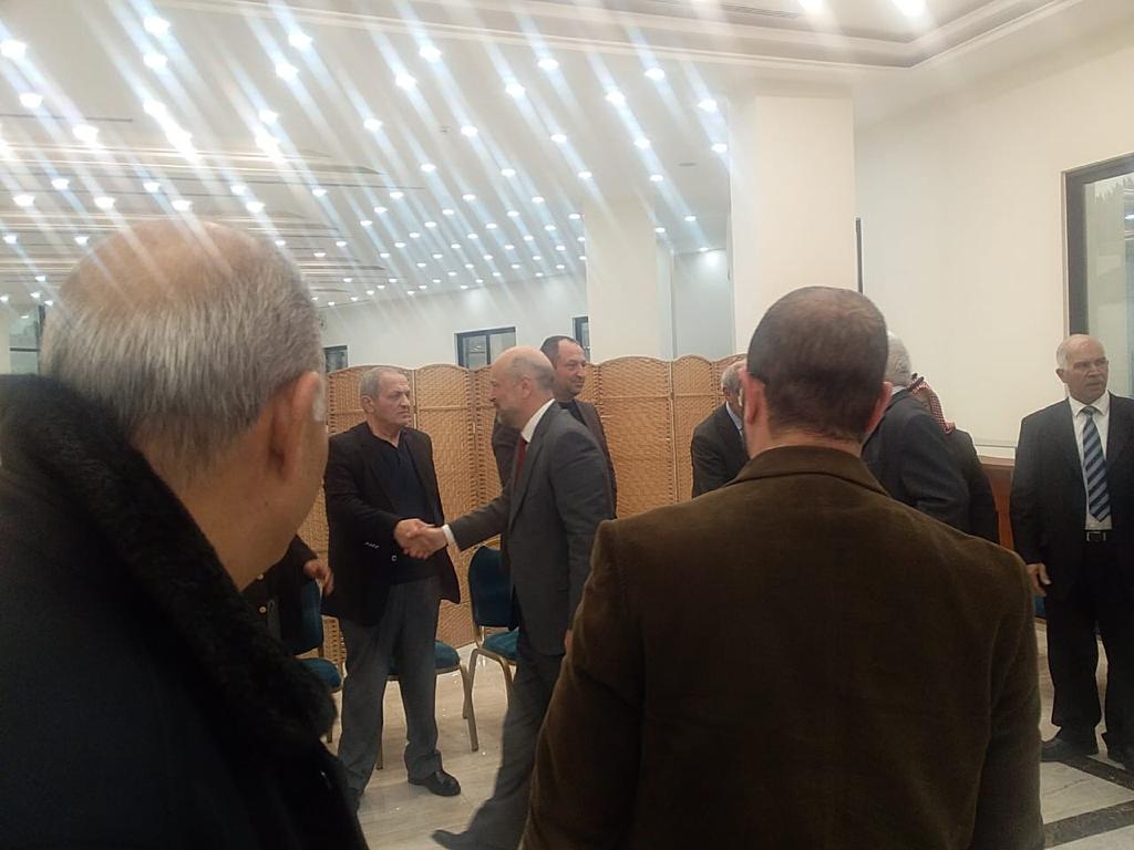 الرزاز في عزاء عشيرة الداوود (صور)