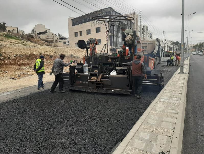 الأمانة: تأهيل شارع خير الدين المعاني