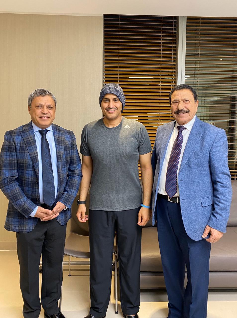 اللوزيان والسفير القطري (صورة)