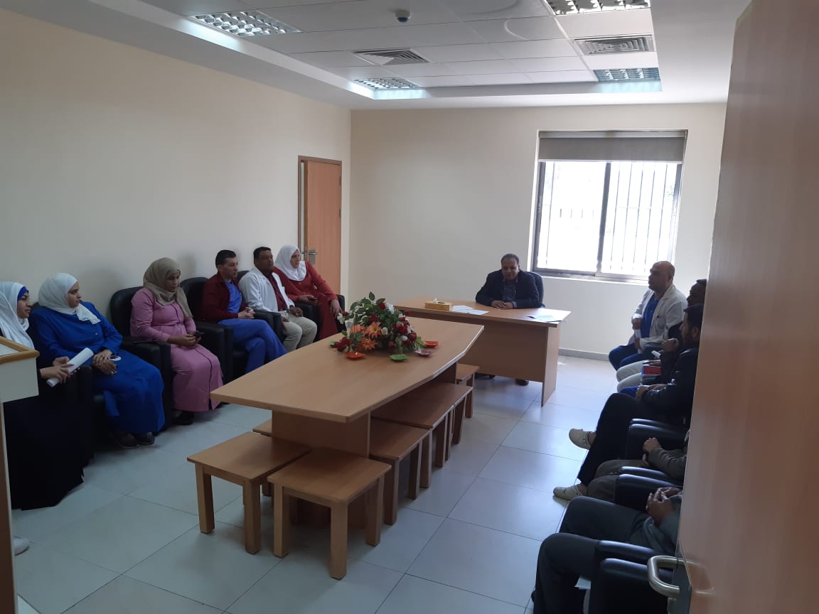 اجتماع بمستشفى غور الصافي لمواجهة مرض