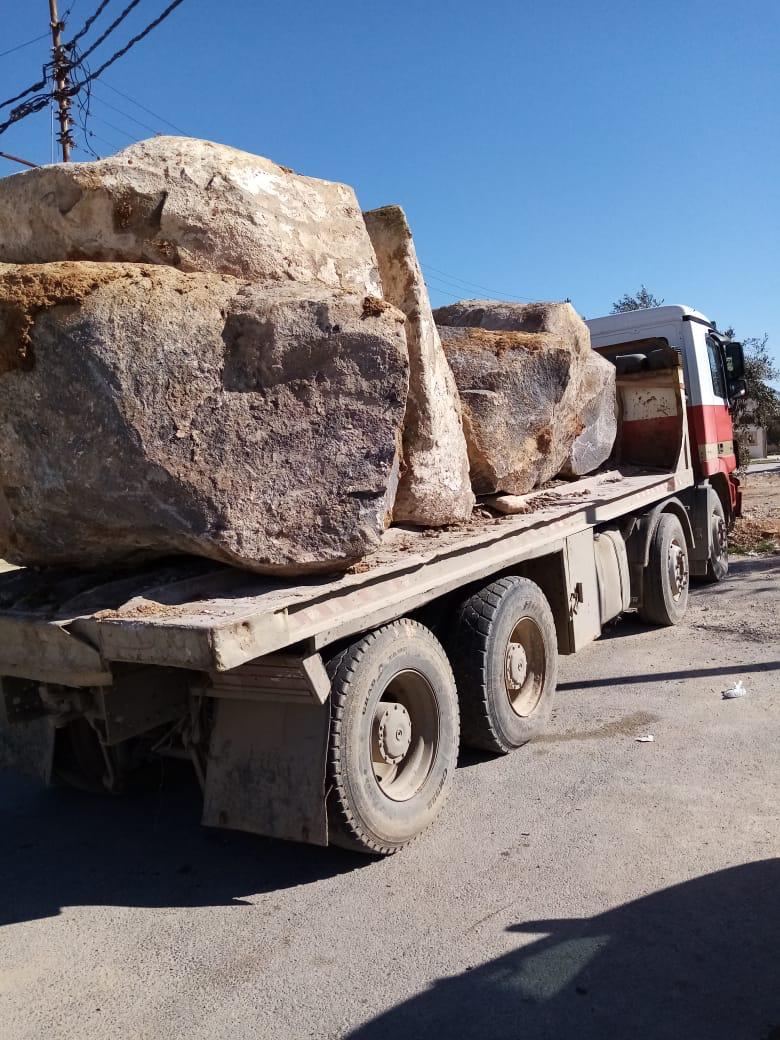 حملة أمنية تضبط استخراجا مخالفا للبازلت