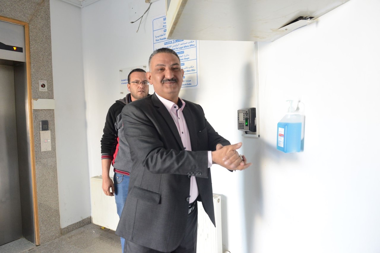 اجراءات احترازية لمواجهة كورونا في الطفيلة