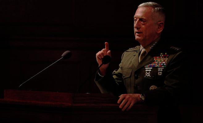 ماتيس: الضربة الأميركية دمرت 20% من