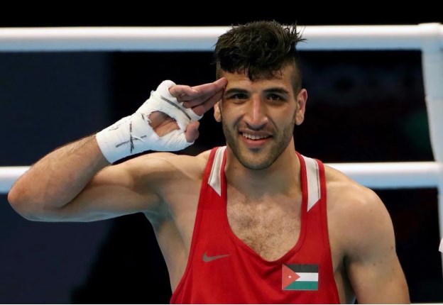 الملاكمة الاردنية تواصل التألق.. عبادة الكسبة