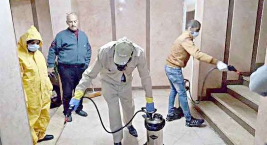 الامانة ستعقم عمان بشكل شامل مع