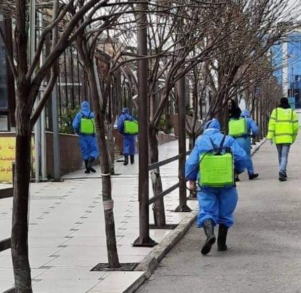 الامانة تبدأ غدا بتعقيم الأحياء والشوارع