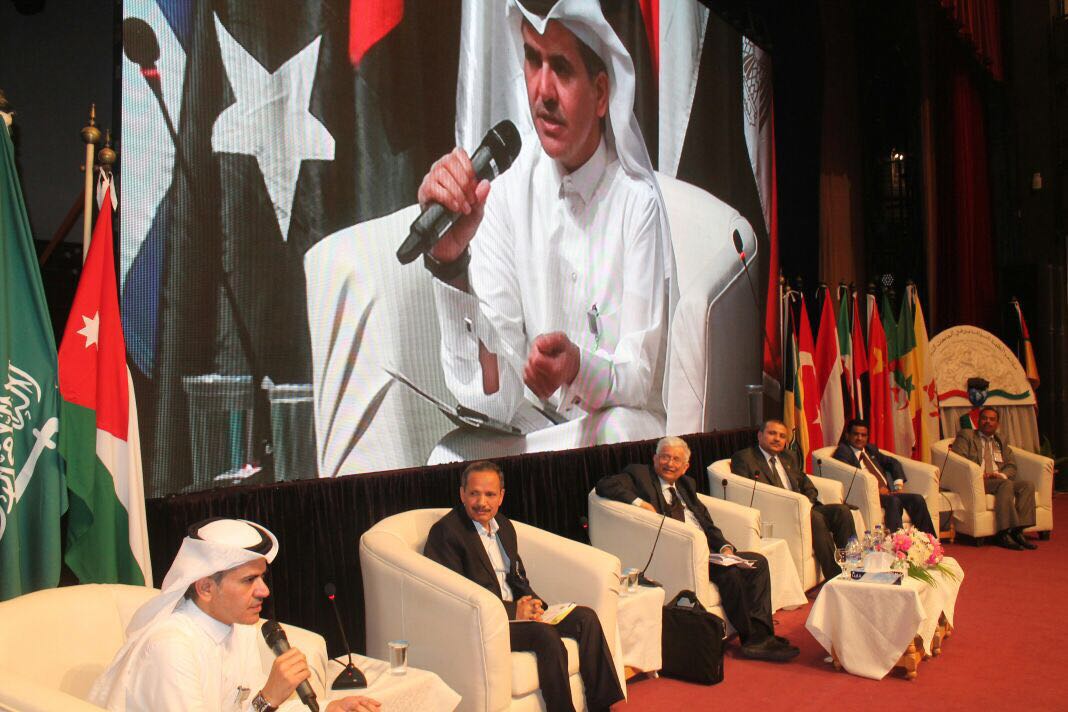 العنزي خلال مؤتمر الطلبة الوافدين بالأردن: