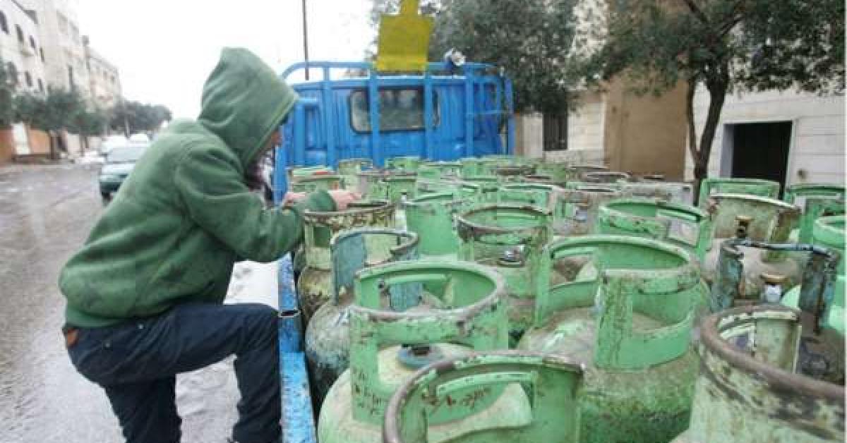 بائعو الغاز في لواء ناعور ومرج