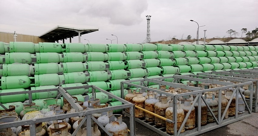 توزيع 1.464 مليون أسطوانة غاز مسال