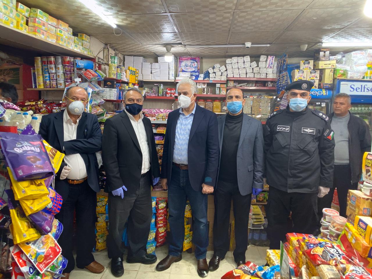 البريزات يتفقد الاسواق في الكرك والطفيلة