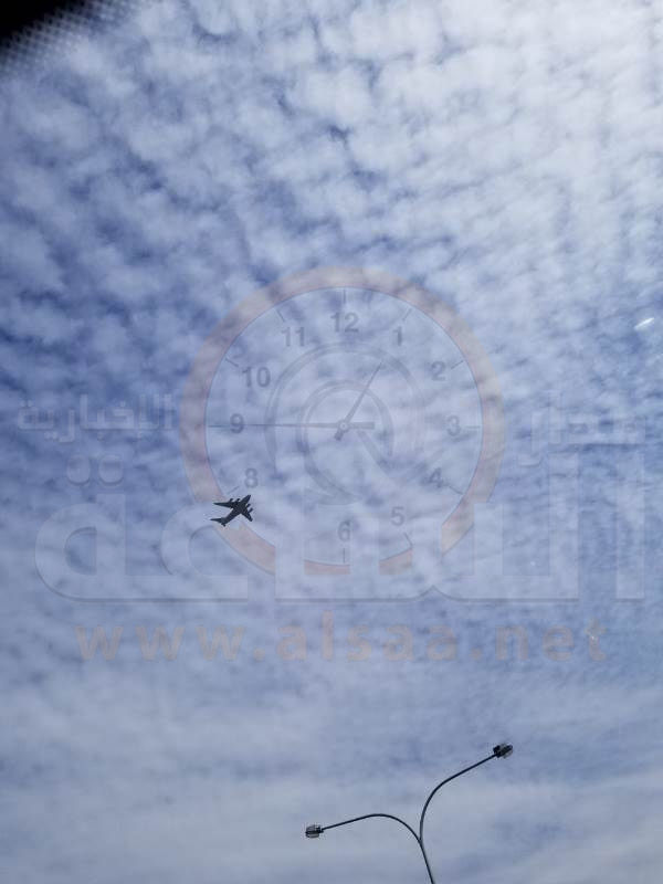 طائرة عسكرية في اجواء عمان (صورة)