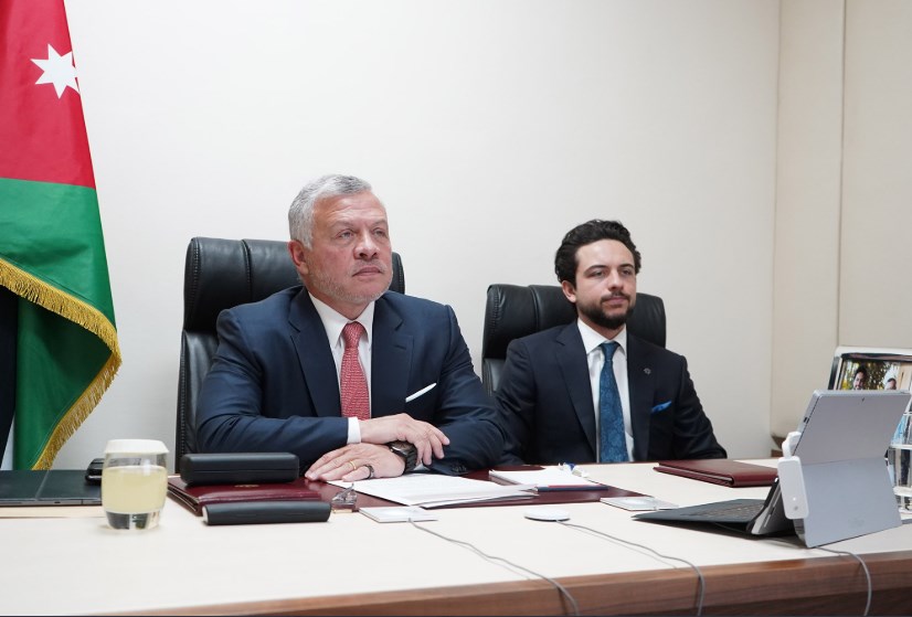 الملك يشارك في القمة الاستثنائية الافتراضية