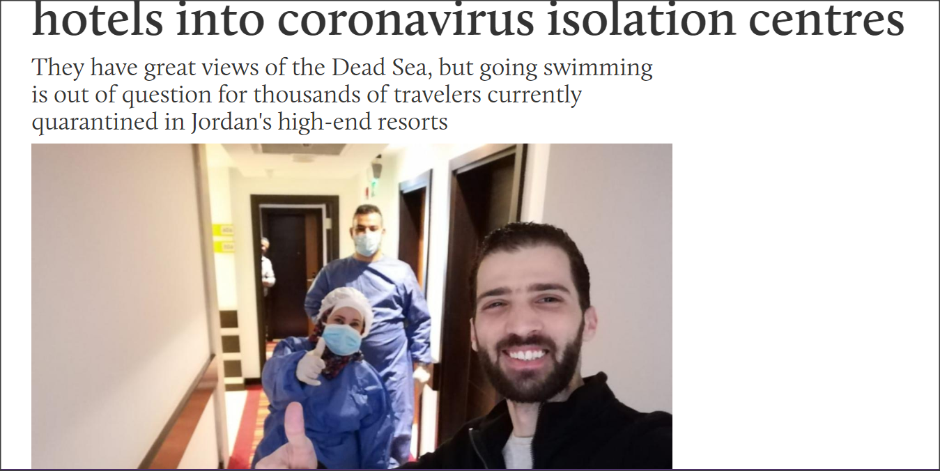 صحيفة بريطانية تشيد بإجراءات الأردن في