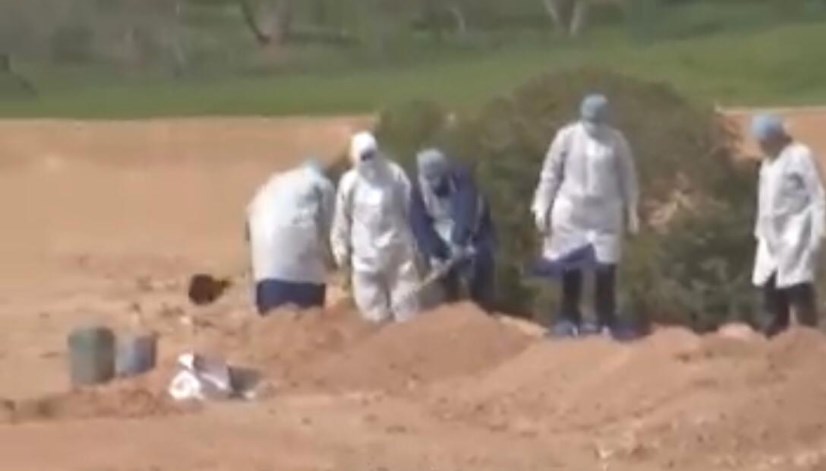 دفن أول متوفاة بكورونا في الأردن