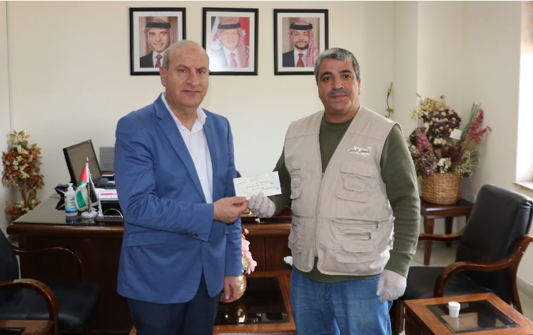 مسار الخير تسلم شيك المتبرع الكسبي